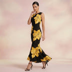 Printed Mermaid Dress For Women