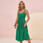 Tie Strap Long Summer Dress