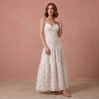 Lace Slip Long Dress