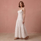Lace Slip Long Dress