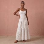 Lace Slip Long Dress